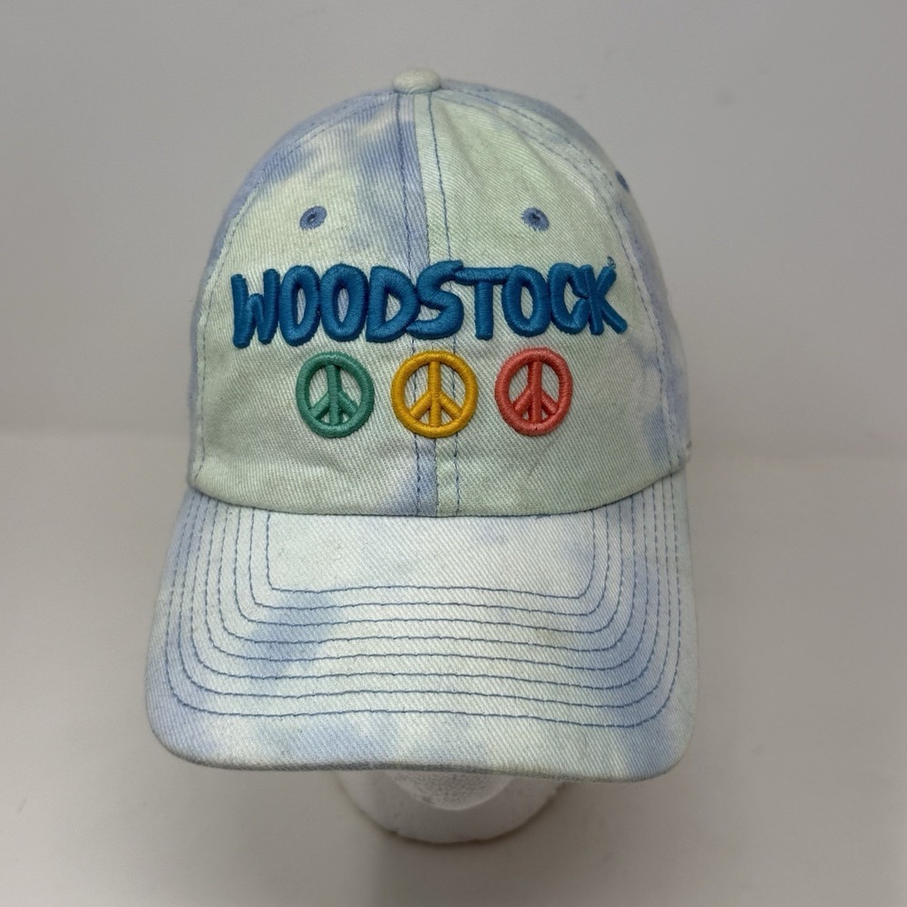 American Needle WOODSTOCK Ballpark Baseball Cap Strap Back Hat Dad Hat